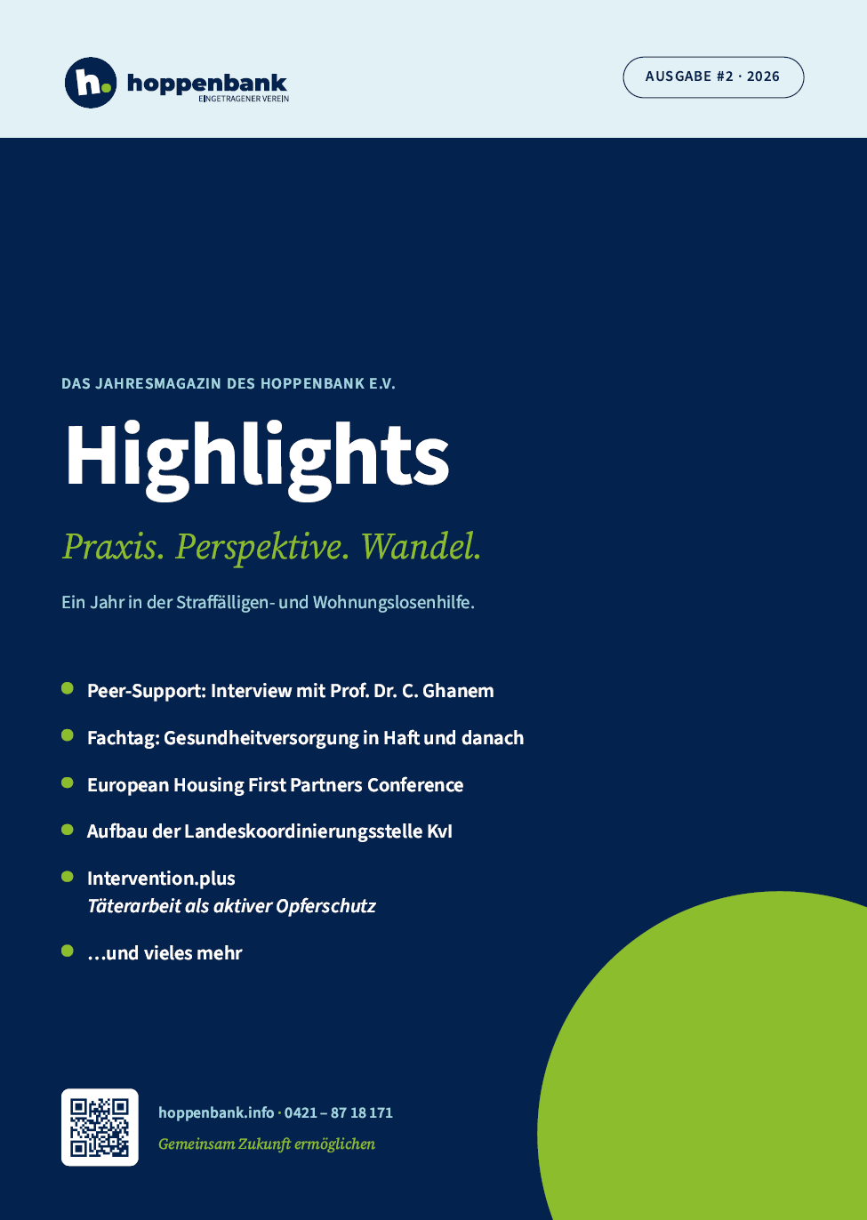 Cover des Highlights-Magazins, Ausgabe #2 · 2026